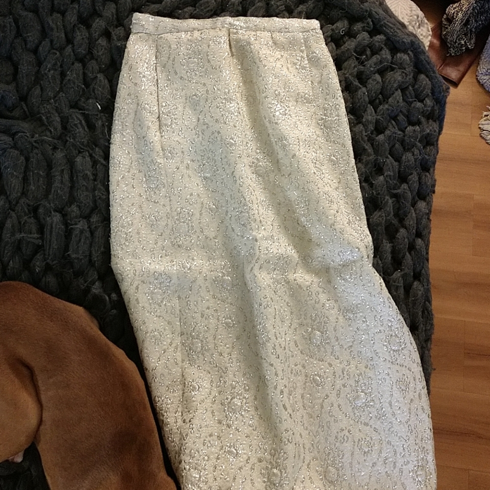 Vintage 60's long pencil skirt